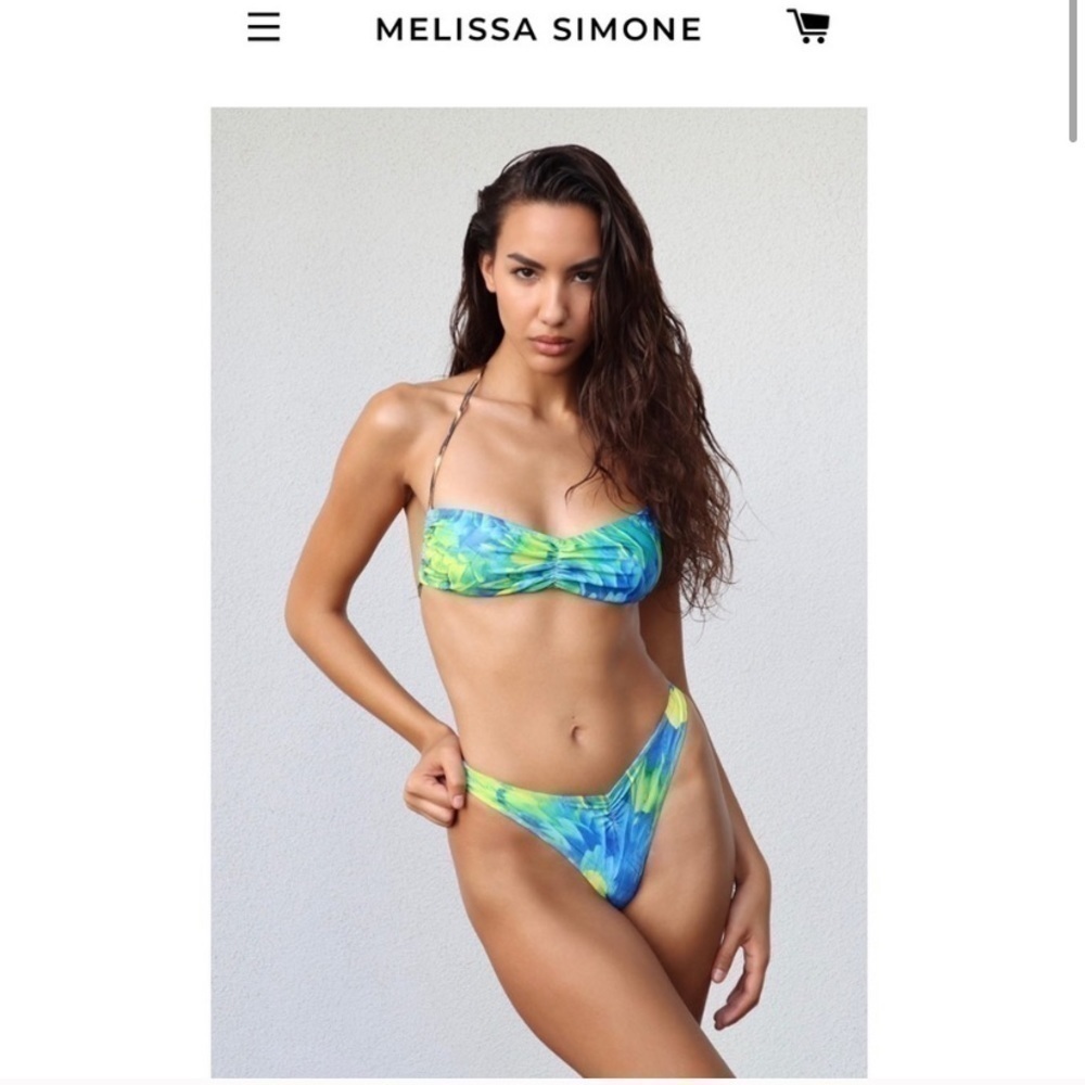 Brand new Melissa Simone X Revolve CHRISTINE RUCHED BOTTOM